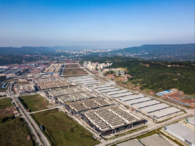 重慶華南城 一座宜商宜居宜業(yè)的商貿(mào)大城正在巴南崛起